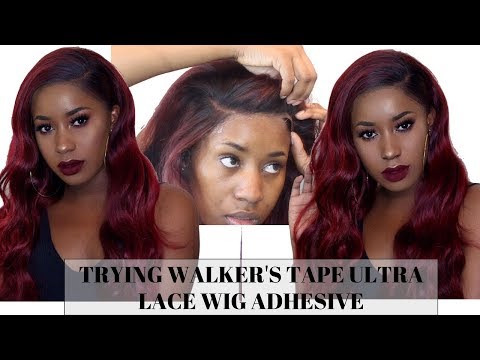 LACE WIG APPLICATION: WALKER'S TAPE ULTRA HOLD feat. NADULA HAIR