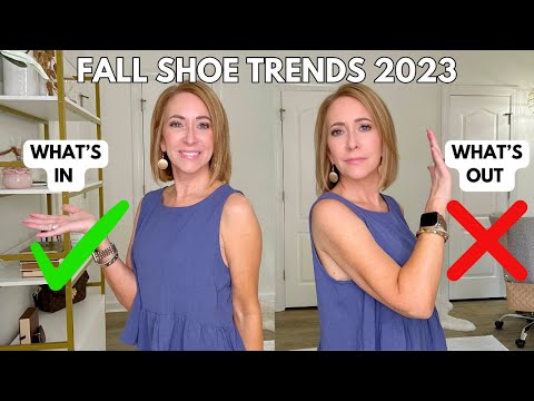 Fall Shoe Trends: What's in & what's out!