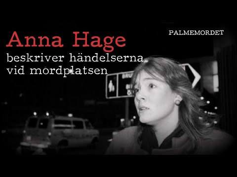 , title : 'Ögonvittnet Anna Hage beskriver händelserna vid mordplatsen'
