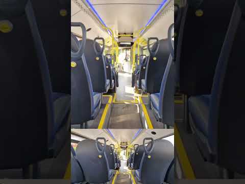 Volvo BZL Electric Bus with 2 Speed Gearbox Makes Wizzy Sounds ⚡️🌀