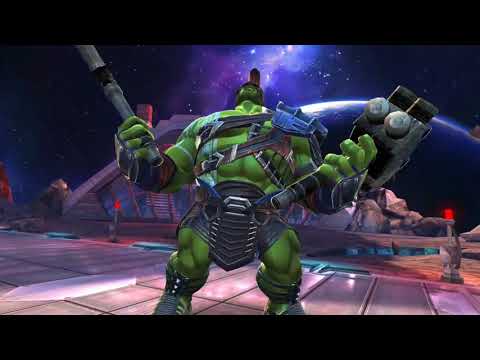 Hulk Ragnarok vs R4 Magik Mini Boss - MCOC Alliance War