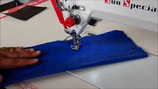 Transporte Duplo SUN SPECIAL Direct Drive, parada de agulha e controle de velocidade