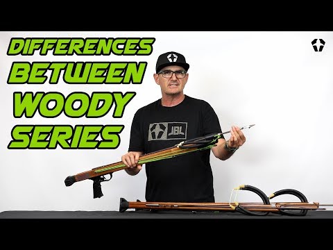Type's of JBL Woody Spearguns and Differences Between Series