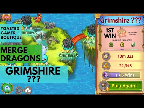 Merge Dragons Grimshire ??? 1st Win Secret Level