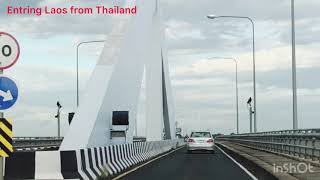 preview picture of video 'Delhi to London- Entering Laos from Thailand'