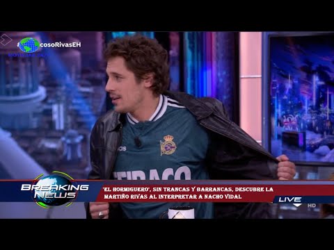 'El Hormiguero', sin Trancas y Barrancas, descubre la  Martiño Rivas al interpretar a Nacho Vidal