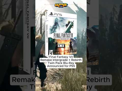 Final Fantasy VII Remake Intergrade + Rebirth Twin Pack Blu-Ray announced for PS5