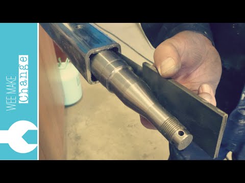 Tiny House Trailer Build - 3. Axle Fabrication