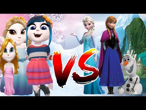 Who Will Prevail  Angela Vs Anna     my talking angela 2