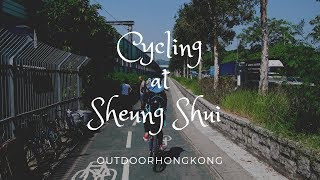 Cycling at Fanling - Sheung Shui - Lo Wu
