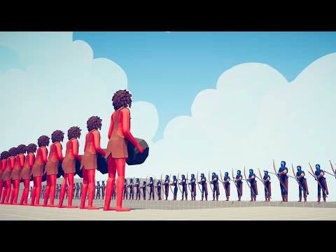 50x STONE THROWERS vs 50x EVERY RANGED UNITS - Totally Accurate Battle Simulator