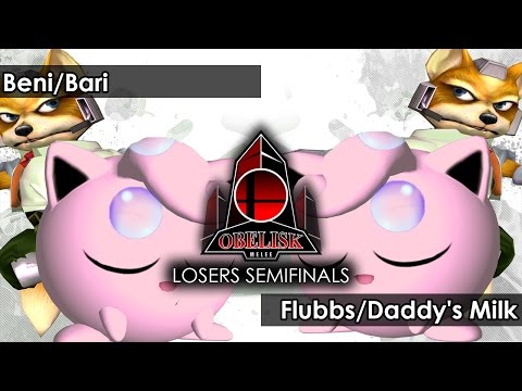 Melee: Beni/Bari V Flubbs/Daddy's Milk - Obelisk 43 Tournament SSBM