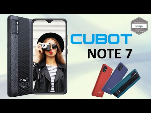 CUBOT HINWEIS 7 - Erstklassiger 4G-Smartphone - Android 10 - 2 GB RAM 16 GB Speicher - Unboxing