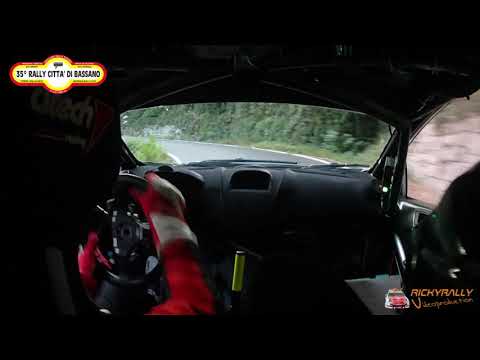 CAMERA CAR BATTAGLIN TURCO 35TH RALLY CITY OF BASSANO 2018 P S 7 LAVERDA
