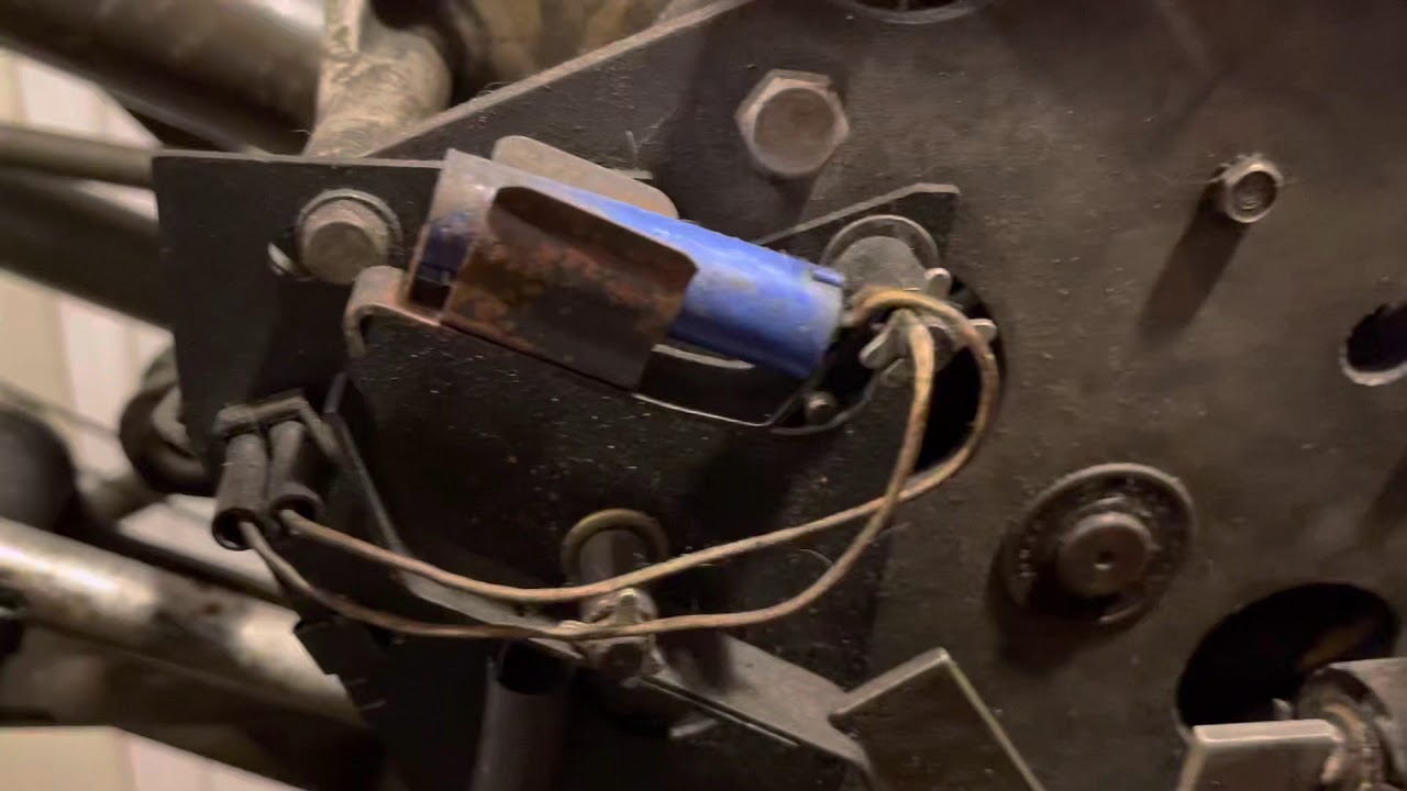 Strike indicator adjustment on the Brunswick Pinsetter - garage bowling alley