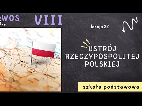 WOS 8 [Lekcja 22 - Ustrój Rzeczypospolitej Polskiej]