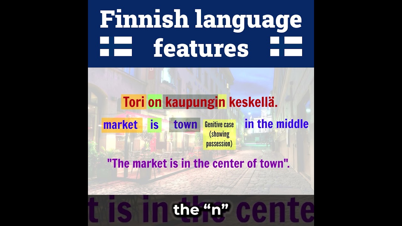 Finnish language features