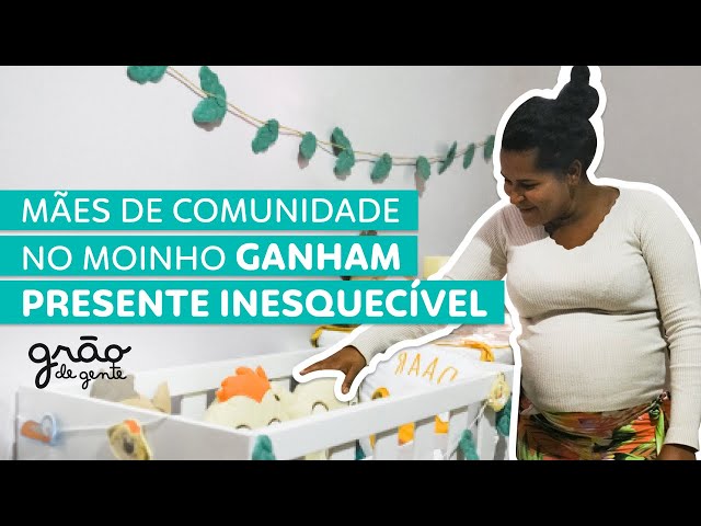 GRÃO DE GENTE EMOCIONA MÃES DE COMUNIDADE CARENTE COM SURPRESA PARA BEBÊS