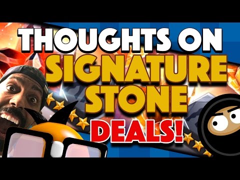 Thoughts on Signature Stone Offers