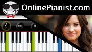 Demi Lovato - Angels Among Us [Sandy Hook, Newtown Tribute] - Piano Tutorial