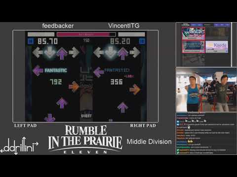 VincentITG vs feedbacker - Rumble in the Prairie 11 - ITG Singles (Middle Division)