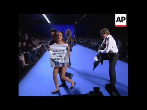 French designer makes sure his show is ready to wear