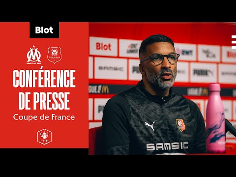📽🎙 French Cup Round of 16 | OM / Stade Rennais F.C. - Pre-match press conference