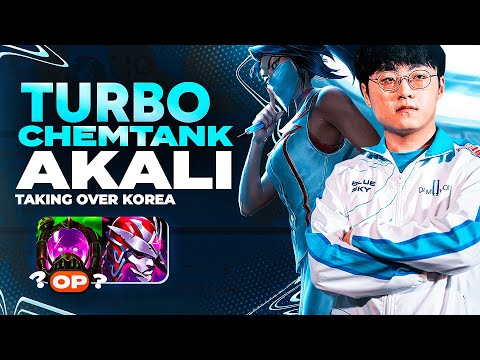The *NEW OP* Tank Akali build TAKING OVER KOREA...