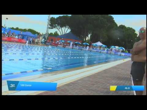 Serie 4 dei 100 Dorso  Assoluti Femmine Master - 14 Memorial Andrea Bettiol