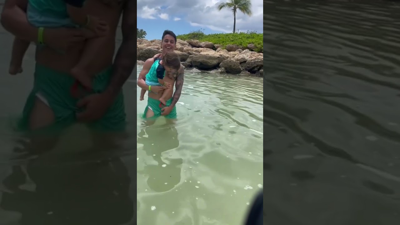 Watch video DISSOLVING Swim Trunks Prank on my FIANCÉ... Now DISSOLVING Swim Trunks Prank on my FIANCÉ...