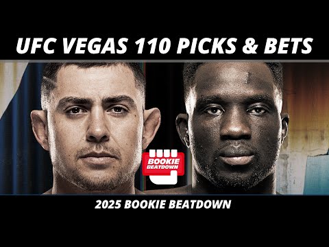 UFC Vegas 110 Picks, Bets, Props | Garcia vs Onama Fight Previews, Predictions