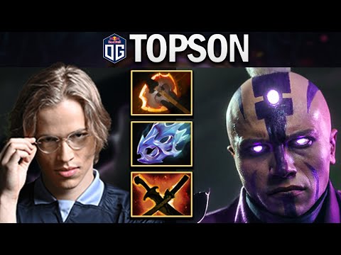 OG.TOPSON ANTI-MAGE WITH 900 GPM & XPM - DOTA 2  7.28 GAMEPLAY
