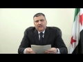Syria Former PM Dr Hijab Addresses All Syrians