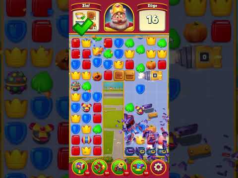 Royal Match Level 1425 [Gameplay] [normal speed | optimized for smartphones]