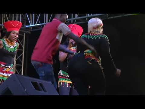 Sandra Ndebele performs in Dotito