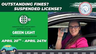 Operation Green Light is BACK, so you can get BACK on the road!