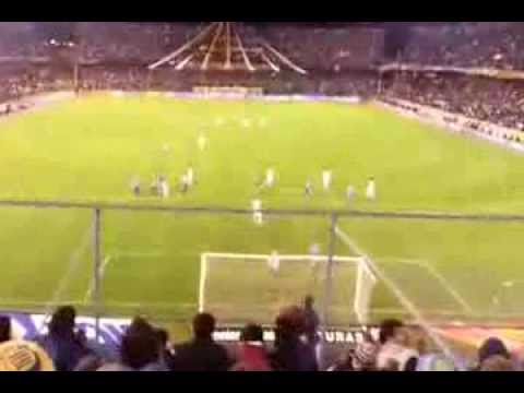 Gol de Abreu desde la Tribuna