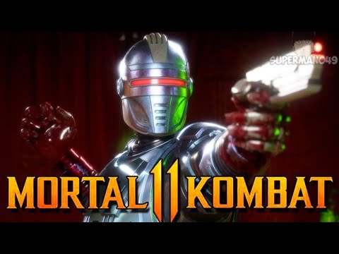 100% Damage Into Brutality In 13 Seconds! I Love Robocop! - Mortal Kombat 11: "Robocop" Gameplay