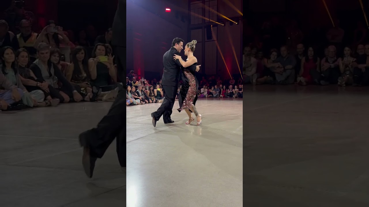 Video thumbnail for Leandro Oliver & Mariana Montes dance 2 (part 3 vals) - Torino Tango Festival 2025