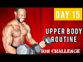UPPER BODY DUMBBELL WORKOUT at HOME for MEN & WOMEN / BUILD MUSCLE - 4 WEEK TRANSFORMATION CHALLENGE