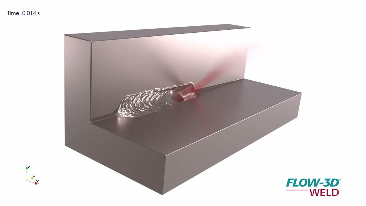 Pulsed Laser Welding T-Joint