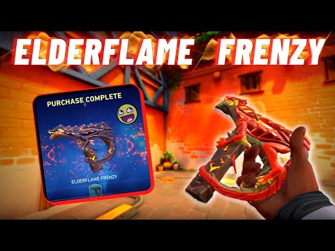 Had a lot of fun while buying the ELDERFLAME FRENZY 😍🔥 #valorant
