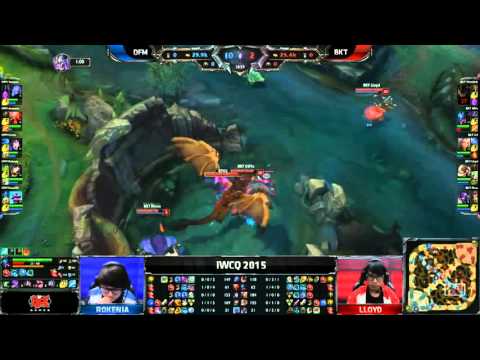 DFM Yutapon Ryze VS BKT Warl0ck Rumble Özet   IWCQ 2015 Grup Aşaması