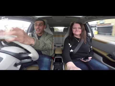 Jo and Sparky charge up the BMW i3