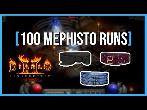 100 Mephisto Runs #1 | 🔴 Diablo 2 Resurrected 🔴