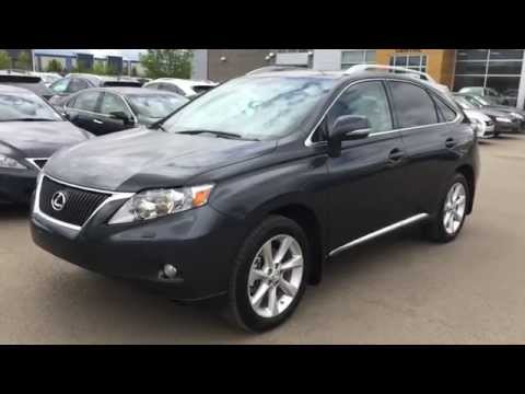 Lexus Certified Pre Owned Gray 2010 RX 350 AWD Touring Review - Red Deer, Alberta