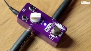 Video thumbnail for Xvive V3 Metal guitar effects pedal demo by TotalGuitar