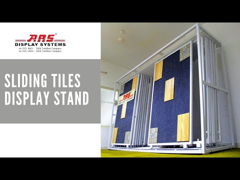 Overview of display stand tiles stand