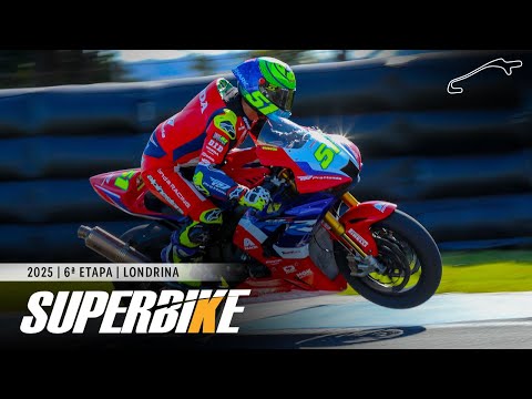 AO VIVO SuperBike Brasil - Londrina - 6ª Etapa 2025 - Autódromo Internacional Ayrton Senna