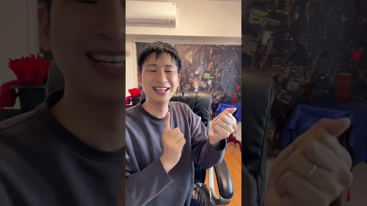 目の前で貫通する⁉️ペン×リップの不思議マジック分かるかな❓